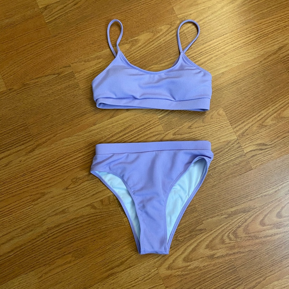 Purple bikini